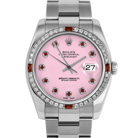 Rolex Datejust 36mm | 116234-PNK-RBY-AM-4RBY-OYS