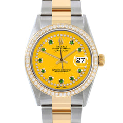 Rolex Datejust 36mm | 16013-YLW-STRE-BDS-OYS