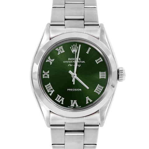 Rolex Air King 34mm | 5500-SS-GRN-ROM-SMT-OYS