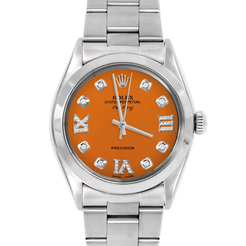 Rolex Air King 34mm | 5500-SS-ORN-8DR369-SMT-OYS