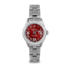 Rolex Datejust 26mm | 6917-SS-RED-RDR69-BDS-OYS