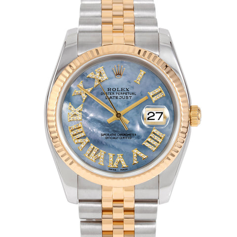 Rolex Datejust 36mm | 116233-BLMOP-FDR-FLT-JBL