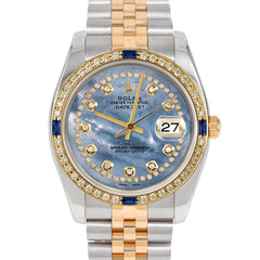 Rolex Datejust 36mm | 116233-BLMOP-STRD-4SPH-JBL