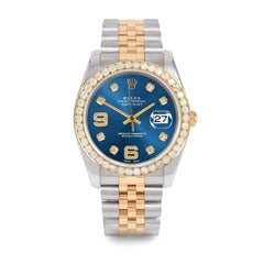 Rolex Datejust 36mm | 116233-BLU-8DA69-25CT-JBL