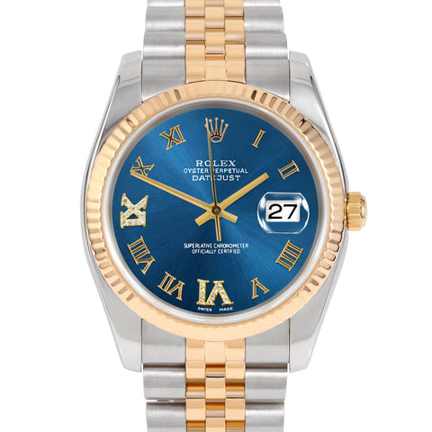 Rolex Datejust 36mm | 116233-BLU-RDR69-FLT-JBL