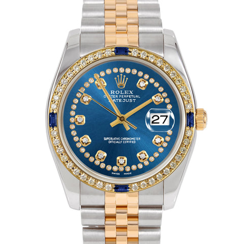 Rolex Datejust 36mm | 116233-BLU-STRD-4SPH-JBL