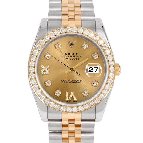 Rolex Datejust 36mm | 116233-CHM-8DR69-25CT-JBL