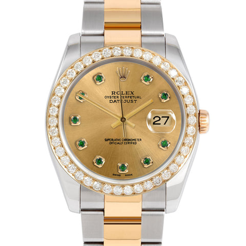 Rolex Datejust 36mm | 116233-CHM-EMD-AM-25CT-OYS