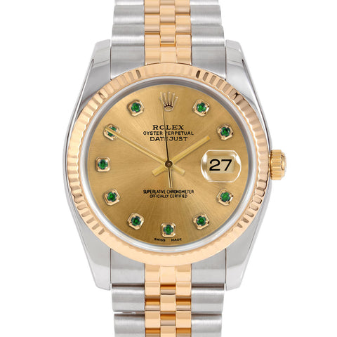 Rolex Datejust 36mm | 116233-CHM-EMD-AM-FLT-JBL