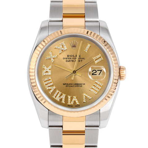 Rolex Datejust 36mm | 116233-CHM-FDR-FLT-OYS