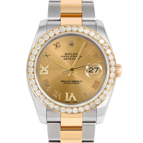 Rolex Datejust 36mm | 116233-CHM-RDR69-25CT-OYS