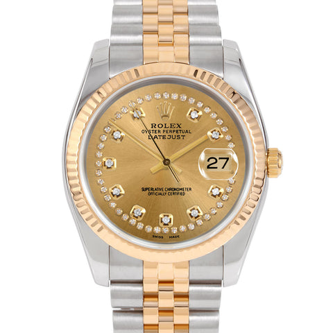 Rolex Datejust 36mm | 116233-CHM-STRD-FLT-JBL