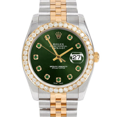 Rolex Datejust 36mm | 116233-GRN-EMD-AM-25CT-JBL