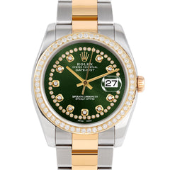 Rolex Datejust 36mm | 116233-GRN-STRD-BDS-OYS