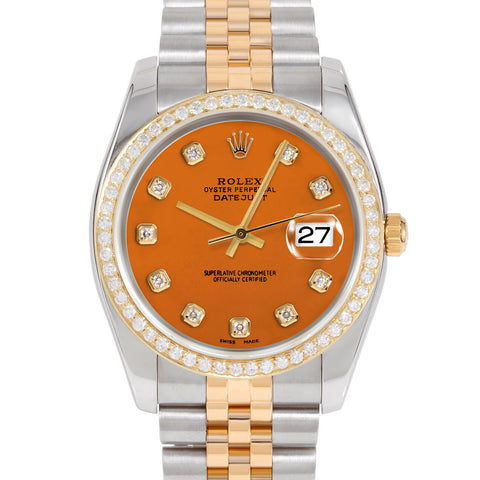 Rolex Datejust 36mm | 116233-ORN-DIA-AM-BDS-JBL