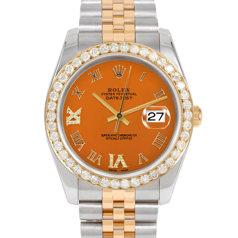 Rolex Datejust 36mm | 116233-ORN-RDR69-25CT-JBL
