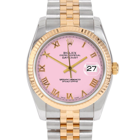 Rolex Datejust 36mm | 116233-PNK-ROM-FLT-JBL