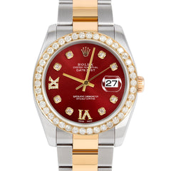 Rolex Datejust 36mm | 116233-RED-8DR69-25CT-OYS