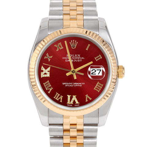 Rolex Datejust 36mm | 116233-RED-RDR69-FLT-JBL