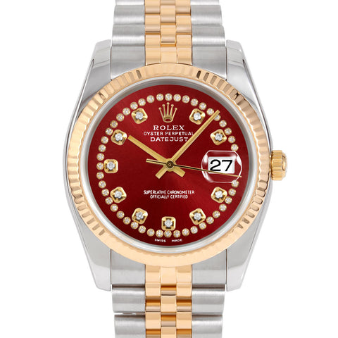 Rolex Datejust 36mm | 116233-RED-STRD-FLT-JBL