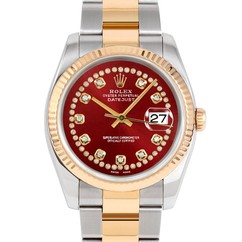 Rolex Datejust 36mm | 116233-RED-STRD-FLT-OYS