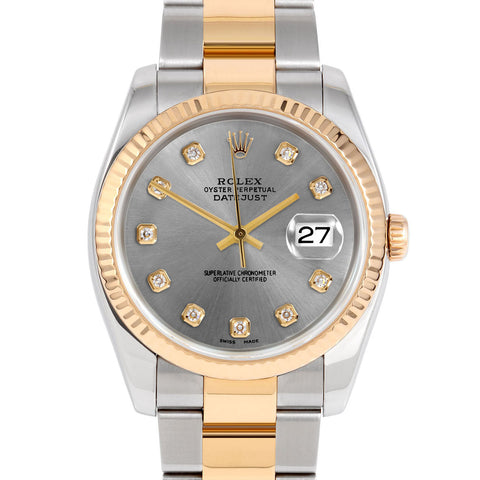 Rolex Datejust 36mm | 116233-SLT-DIA-AM-FLT-OYS