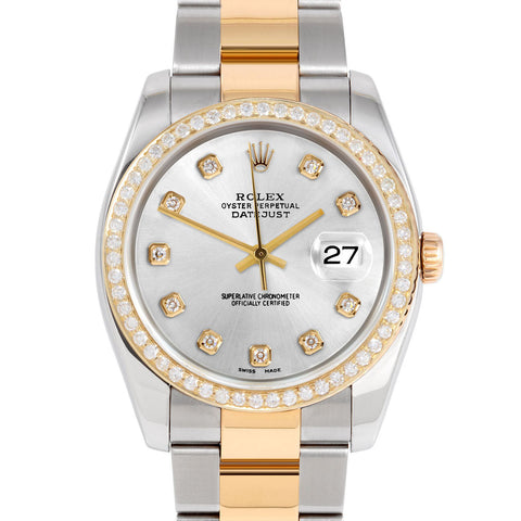 Rolex Datejust 36mm | 116233-SLV-DIA-AM-BDS-OYS