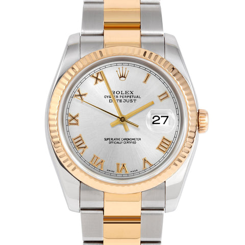 Rolex Datejust 36mm | 116233-SLV-ROM-FLT-OYS