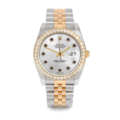 Rolex Datejust 36mm | 116233-SLV-SPH-AM-25CT-JBL