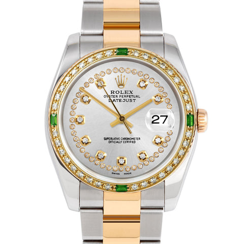 Rolex Datejust 36mm | 116233-SLV-STRD-4EMD-OYS