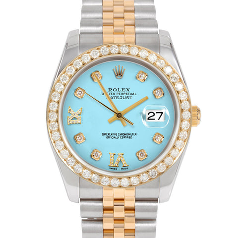 Rolex Datejust 36mm | 116233-TRQ-8DR69-25CT-JBL