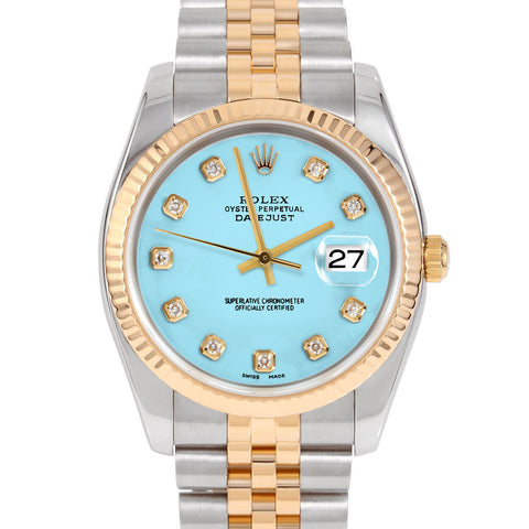 Rolex Datejust 36mm | 116233-TRQ-DIA-AM-FLT-JBL