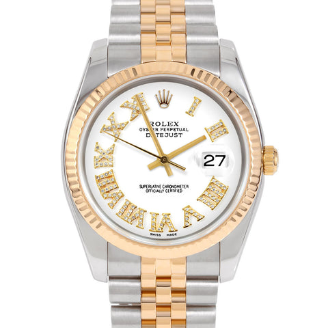 Rolex Datejust 36mm | 116233-WHT-FDR-FLT-JBL