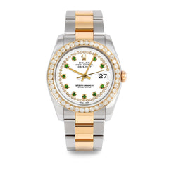 Rolex Datejust 36mm | 116233-WHT-STRE-25CT-OYS