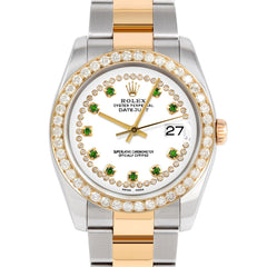 Rolex Datejust 36mm | 116233-WHT-STRE-25CT-OYS