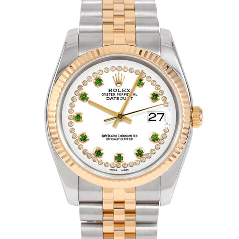 Rolex Datejust 36mm | 116233-WHT-STRE-FLT-JBL