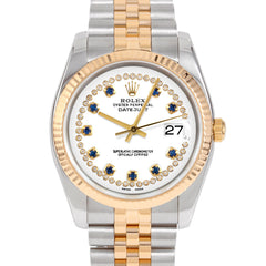 Rolex Datejust 36mm | 116233-WHT-STRS-FLT-JBL