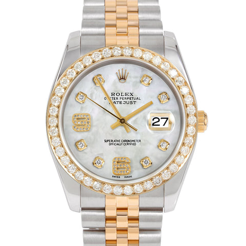 Rolex Datejust 36mm | 116233-WMOP-8DA69-25CT-JBL