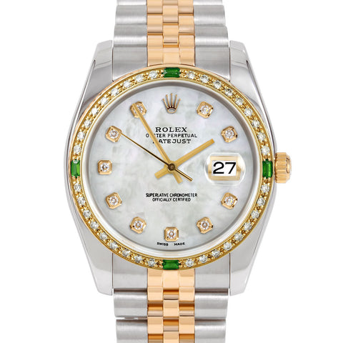 Rolex Datejust 36mm | 116233-WMOP-DIA-AM-4EMD-JBL