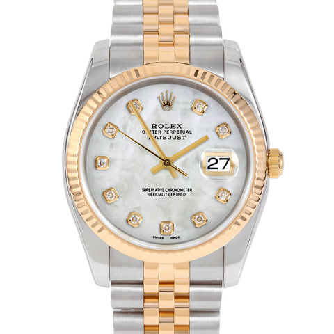 Rolex Datejust 36mm | 116233-WMOP-DIA-AM-FLT-JBL