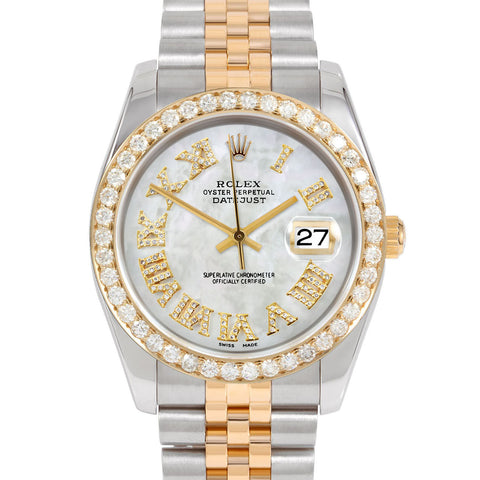 Rolex Datejust 36mm | 116233-WMOP-FDR-25CT-JBL