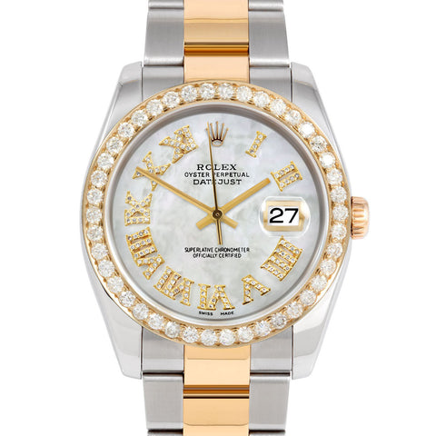 Rolex Datejust 36mm | 116233-WMOP-FDR-25CT-OYS