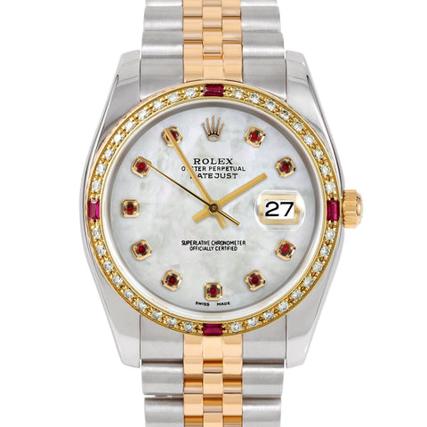 Rolex Datejust 36mm | 116233-WMOP-RBY-AM-4RBY-JBL