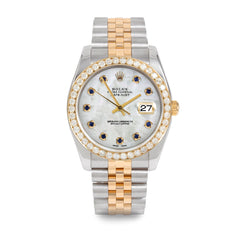 Rolex Datejust 36mm | 116233-WMOP-SPH-AM-25CT-JBL