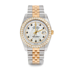 Rolex Datejust 36mm | 116233-WMOP-STRS-25CT-JBL