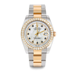 Rolex Datejust 36mm | 116233-WMOP-STRS-25CT-OYS