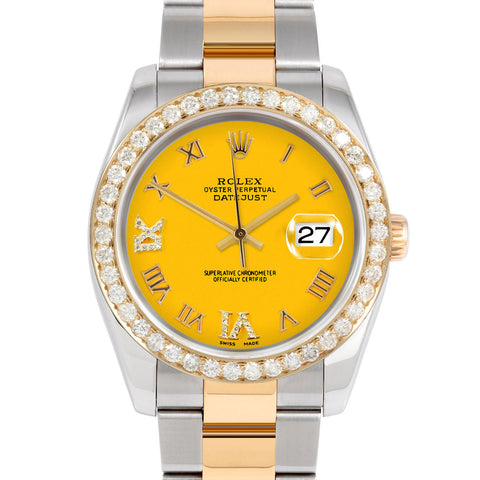 Rolex Datejust 36mm | 116233-YLW-RDR69-25CT-OYS