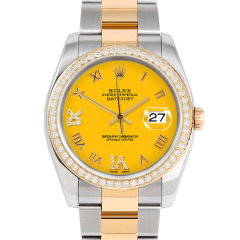 Rolex Datejust 36mm | 116233-YLW-RDR69-BDS-OYS