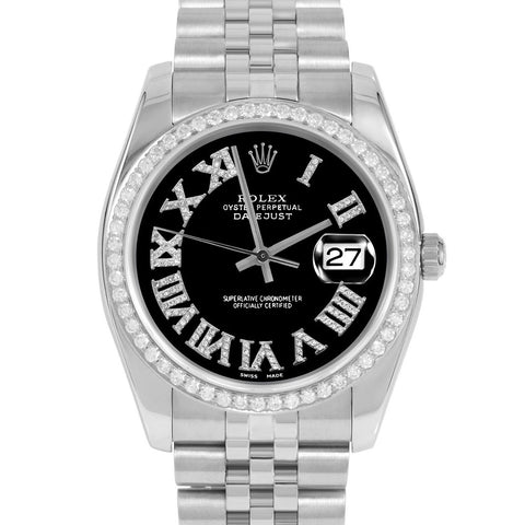 Rolex Datejust 36mm | 116234-BLK-FDR-BDS-JBL