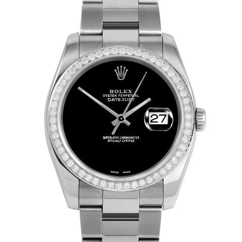 Rolex Datejust 36mm | 116234-BLK-NOHM-BDS-OYS